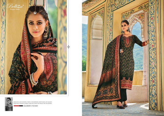 Belliza Gulnar Premium Pashmina New Fancy Exclusive Wear Printed Dress Material Collection